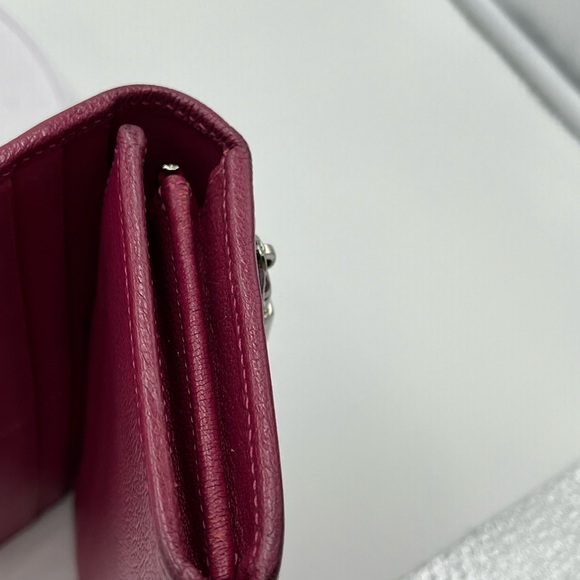 Loewe long dark pink wallet - Picture 3 of 14